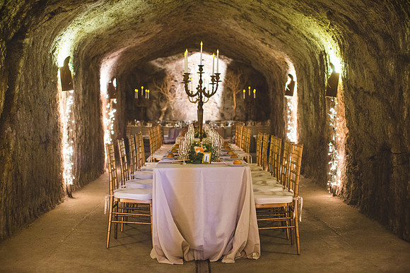 Hans Fahden Wedding Wine Cellar