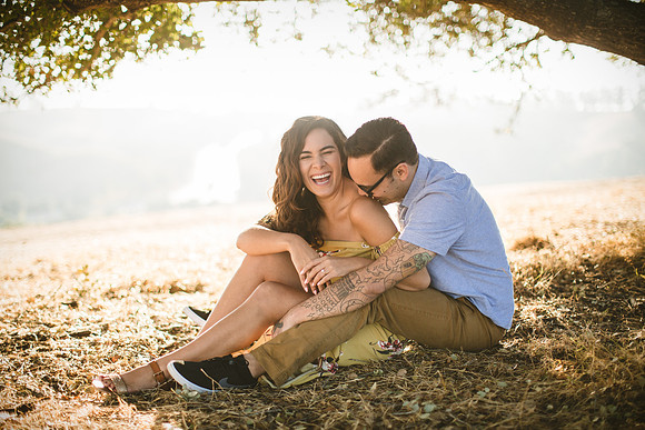 Lake Chabot engagement photos