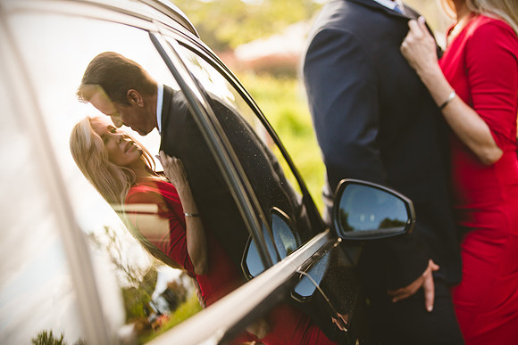 Cool engagement photo